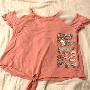 3 girls workout tops